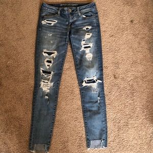 AE skinny jeans 4 LONG